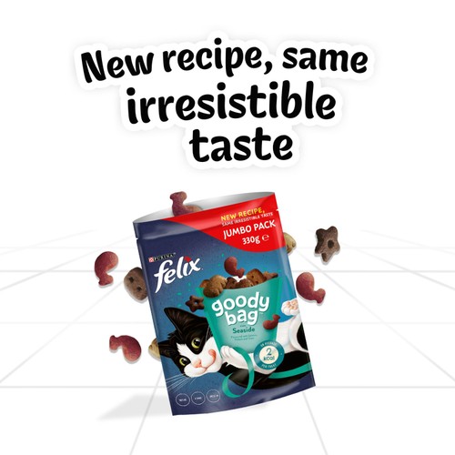 Felix Goody Bag Seaside Mix Cat Treats
