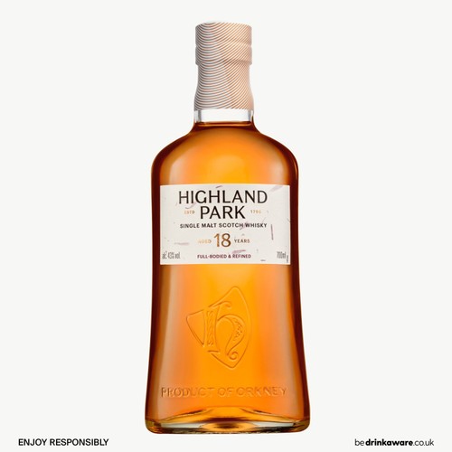 Highland Park 18 Year Old Single Malt Scotch Whisky