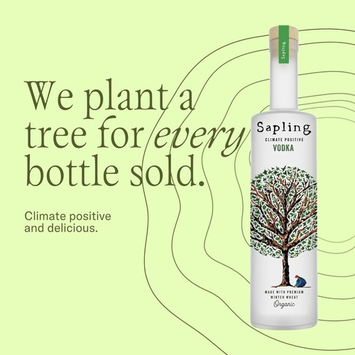Sapling Climate Positive Vodka