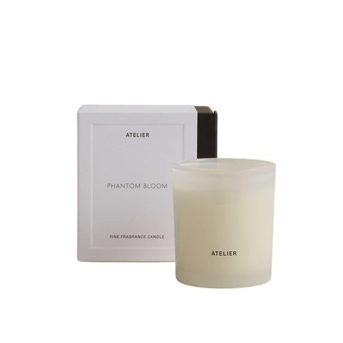 M&S Phantom Bloom, Single Candle, Black Mix