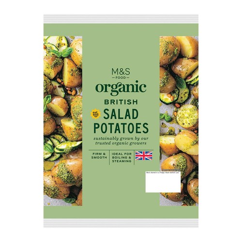 M&S Organic Salad Potatoes