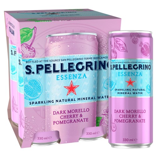 San Pellegrino Essenza Sparkling Water Cherry & Pomegranate