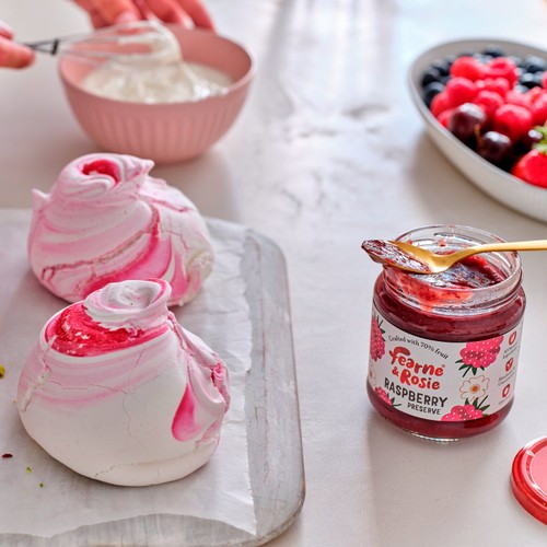 Fearne & Rosie Raspberry Jam 70% Fruit