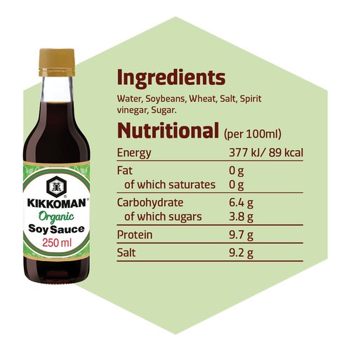 Kikkoman Organic Naturally Brewed Soy Sauce