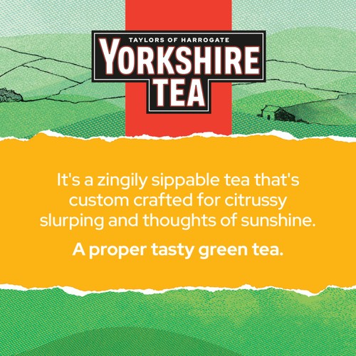 Yorkshire Tea Green Tea with Lemon Tea Bags