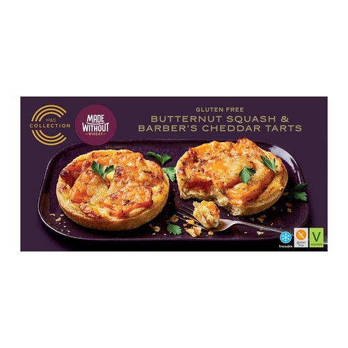 M&S Made Without Butternut Squash & Barber's Cheddar Tarts