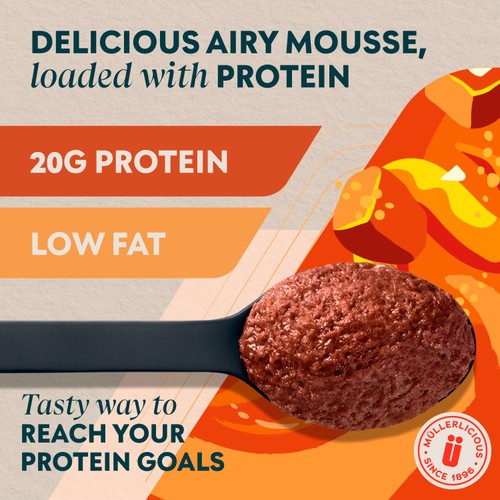 Muller x MyProtein Salted Caramel Mousse