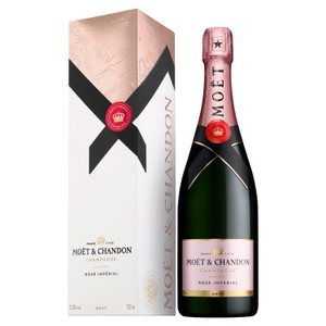 Moet & Chandon Rose Imperial Champagne, Gift Box, 75cl