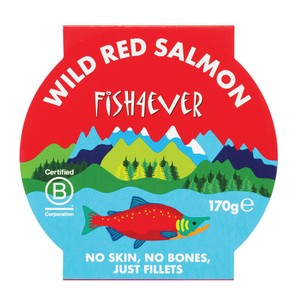 Fish4Ever Wild Pacific Red Salmon filleted