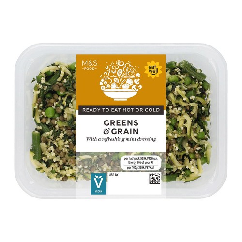 M&S Grains & Greens with Mint Dressing