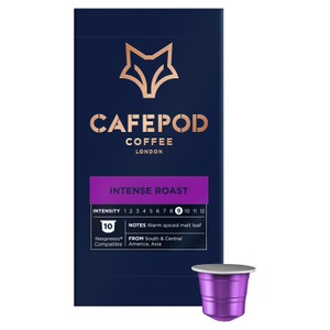 CafePod Intense Roast Nespresso Compatible Aluminium Coffee Pods