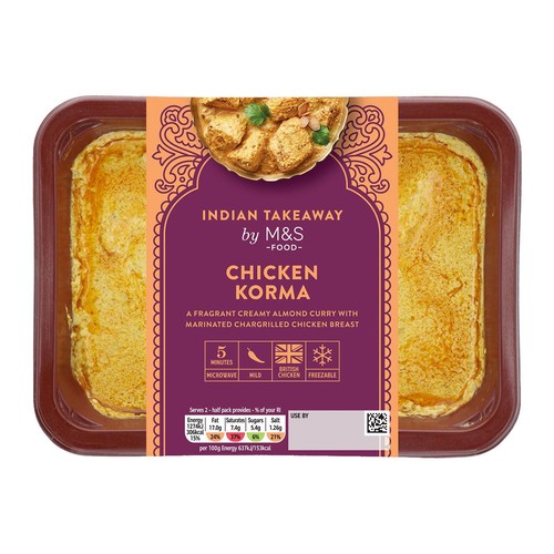 M&S Chicken Korma