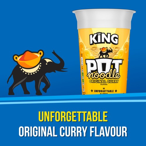 Pot Noodle King Original Curry
