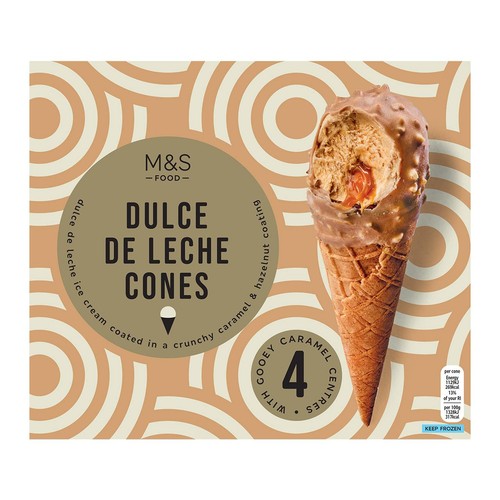 M&S Dulce De Leche Cone