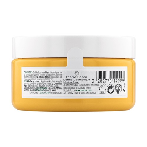 Klorane Nourishing Mask  - Dry hair- with Mango