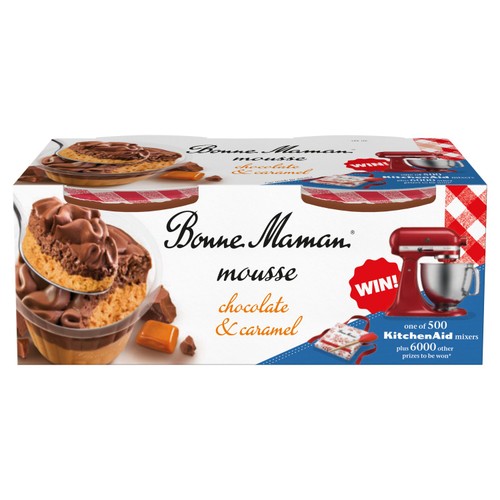Bonne Maman Chocolate & Caramel Mousse