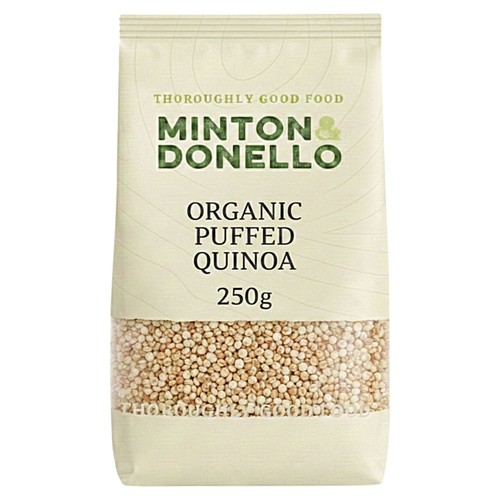 Mintons Good Food Organic Puffed Quinoa