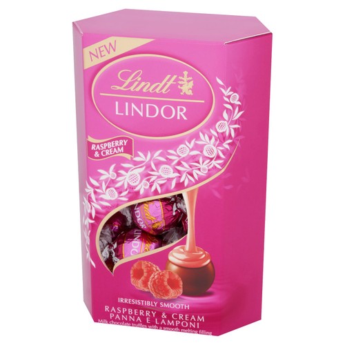 Lindt Lindor Raspberry & Cream