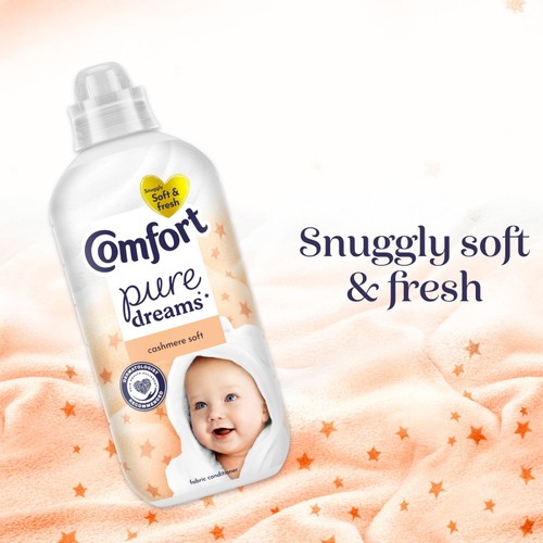 Comfort Pure Dreams Cashmere Soft Sensitive Fabric Conditioner
