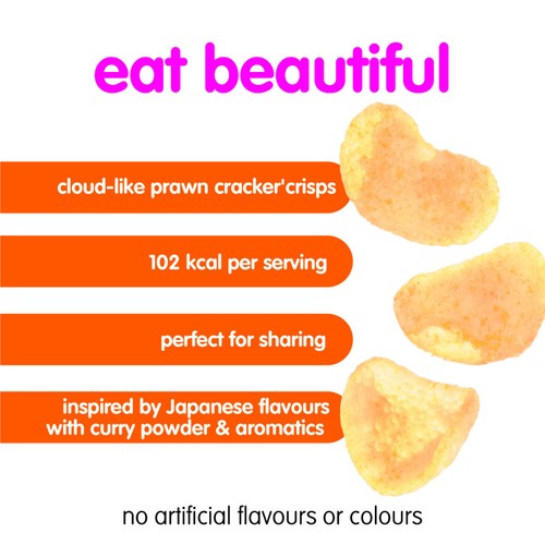 Itsu Japanese Katsu Prawn Cracker Crisps Sharing Bag