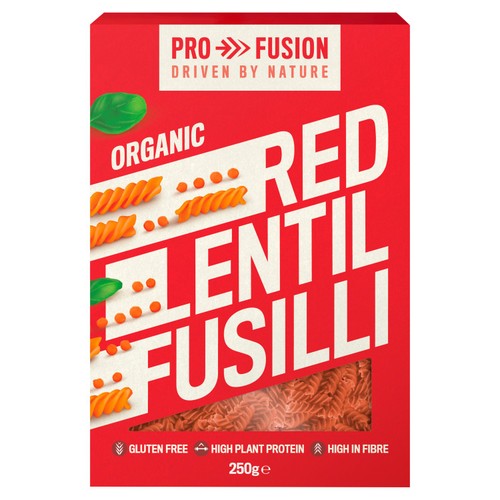 Profusion Organic Protein Red Lentil Fusilli