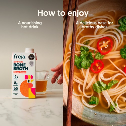 Freja Classic Chicken Sipping Bone Broth