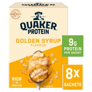 Quaker High Protein Peanut Butter Porridge Sachets Oat So Simple 8x43g
