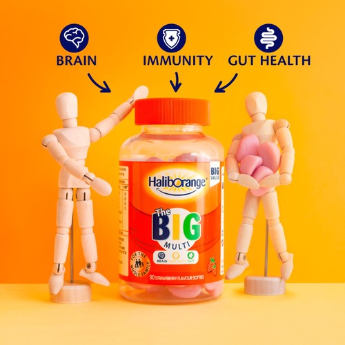Haliborange BIG Multivitamins Strawberry