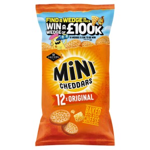 Jacob's Mini Cheddars Multipacks12x23g
