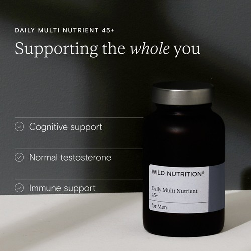 Wild Nutrition Food-Grown Men's Daily Multi 45+