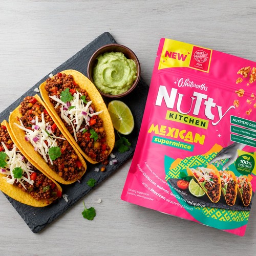 Whitworths Nutty Kitchen Plant Based Mexican Mince
