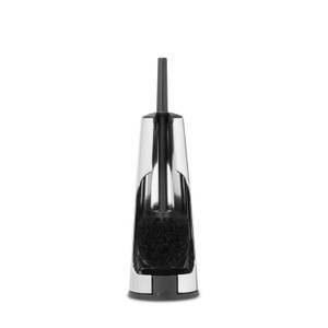 Brabantia ReNew Toilet Brush and Holder - Matt Black
