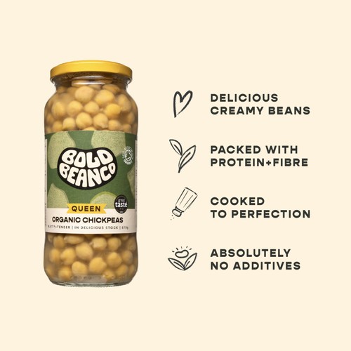 Bold Bean Co Organic Chickpeas