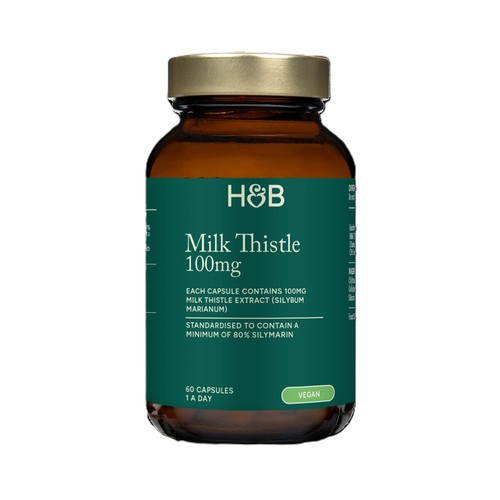 Holland & Barrett Milk Thistle 100mg Capsules