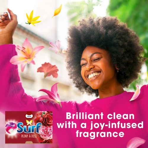 Surf Peony & Rose 3 in 1  Laundry Washing Detergent Capsules 15 Washes