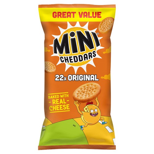 Jacob's Mini Cheddars Original Multipack Snacks 