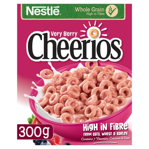 Cheerios Very Berry Multigrain Breakfast Cereal