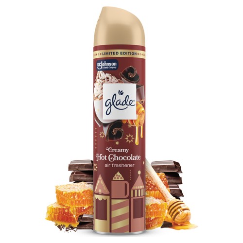 Glade Aerosol Air Freshener Creamy Hot Chocolate