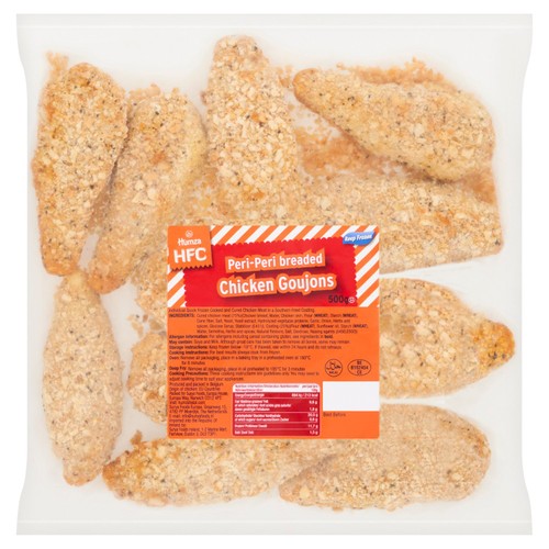 Humza Piri Piri Chicken Goujons