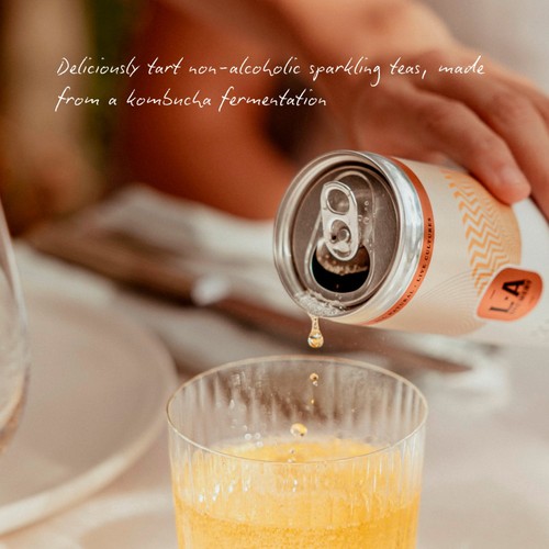 L.A Brewery Non-Alcoholic Sparkling Ginger Kombucha