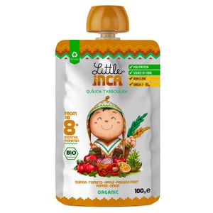 Little Inca Quinoa Hummus Baby Food Pouch 8 months+