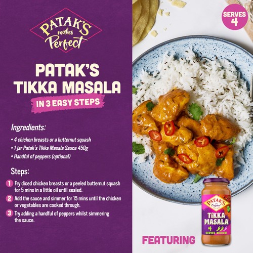 Patak's Tikka Masala Curry Sauce