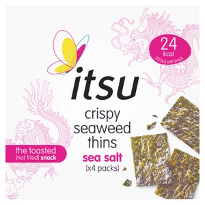 itsu Crispy Seaweed Thins Sea Salt Multipack