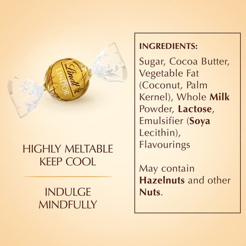 Lindt Lindor White Chocolate Truffles Box