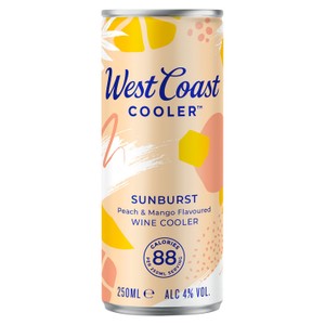 West Coast Cooler Sunburst 250ml