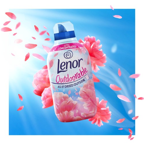 Lenor Outdoorable Fabric Conditioner Pink Blossom