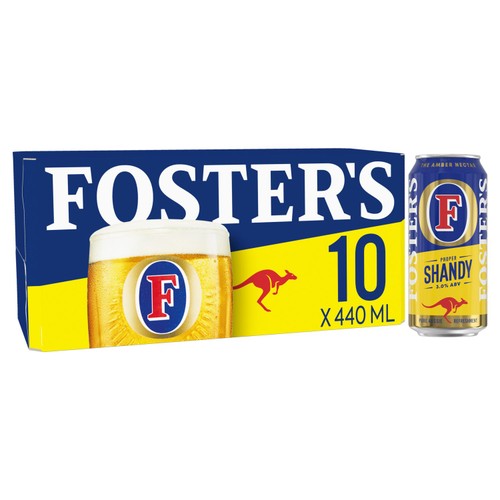 Foster's Proper Lager Shandy Beer Can