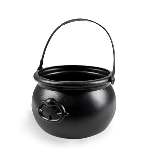Black Cauldron Trick or Treat Bucket