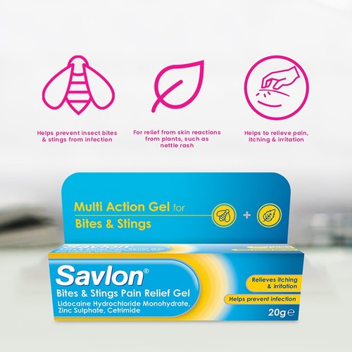 Savlon Bites & Stings Pain Relief Gel