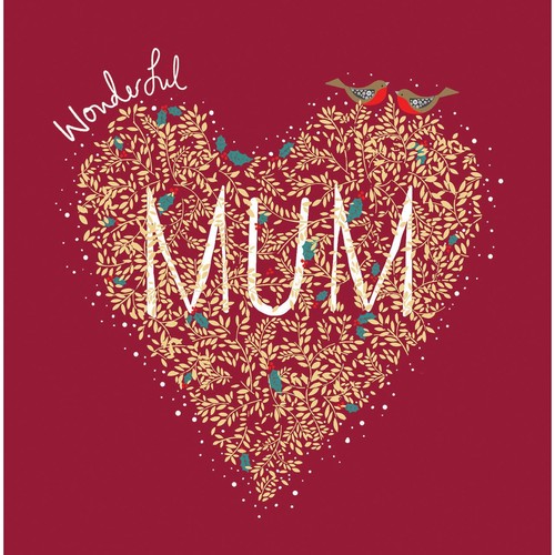 Wonderful Mum Christmas Card